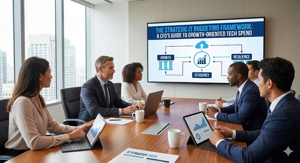 The Strategic IT Budgeting Framework: A CFO’s Guide to Growth-Oriented Tech Spend